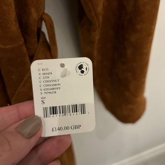 Blank NYC x Free People Vegan Suede Trench - Small - Picture 7 of 9